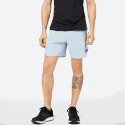 ODZIEZ BIEGOWA|BIEGANIE*New Balance ODZIEZ BIEGOWA|BIEGANIE Spodenki męskie MS23283LAY – e
