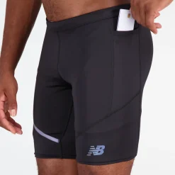 BIEGANIE*New Balance BIEGANIE Spodenki męskie MS31284BK – czarne