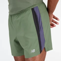 BIEGANIE*New Balance BIEGANIE Spodenki męskie MS23228DON – zielone