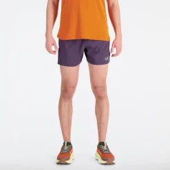 ODZIEZ BIEGOWA|BIEGANIE*New Balance ODZIEZ BIEGOWA|BIEGANIE Spodenki męskie MS33278ILL – fioletowe