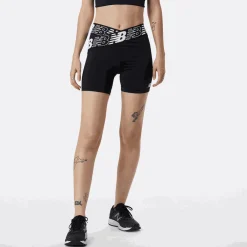 ODZIEZ BIEGOWA|BIEGANIE*New Balance ODZIEZ BIEGOWA|BIEGANIE Spodenki WS21182BK – czarne