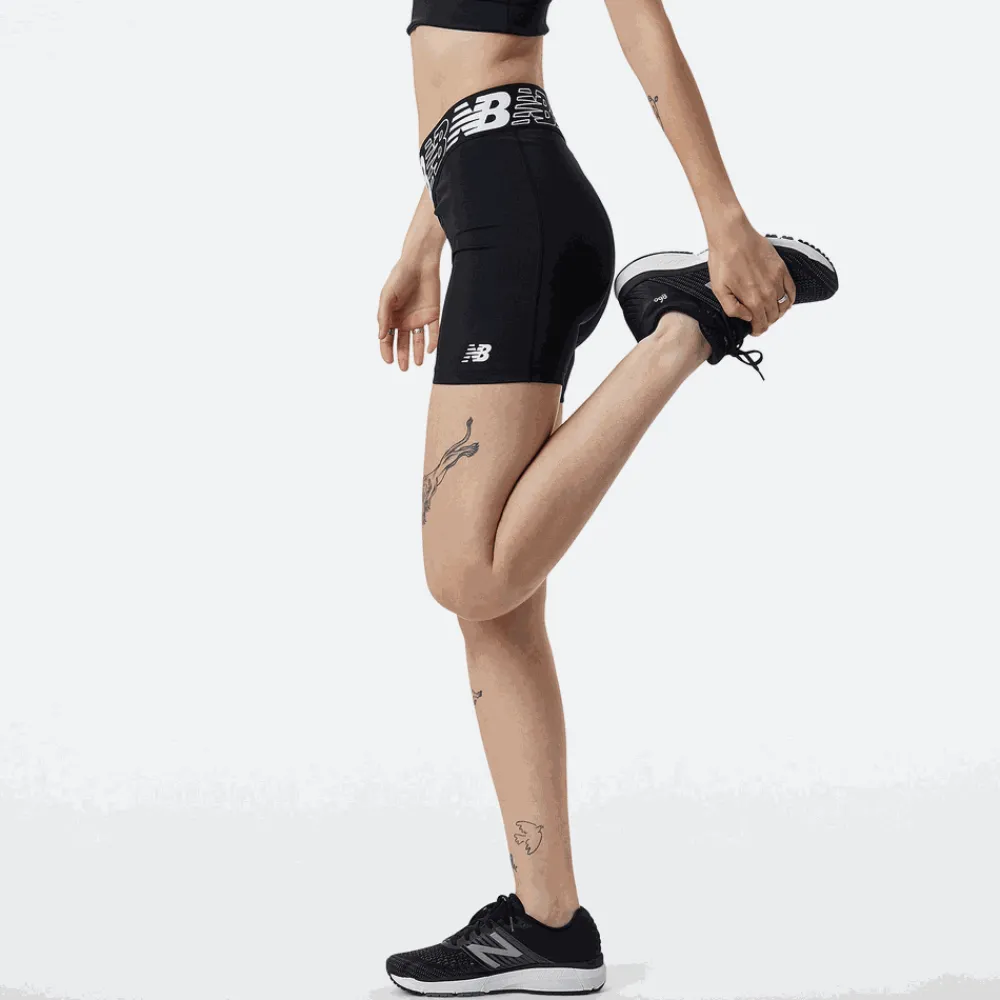 ODZIEZ BIEGOWA|BIEGANIE*New Balance ODZIEZ BIEGOWA|BIEGANIE Spodenki WS21182BK – czarne