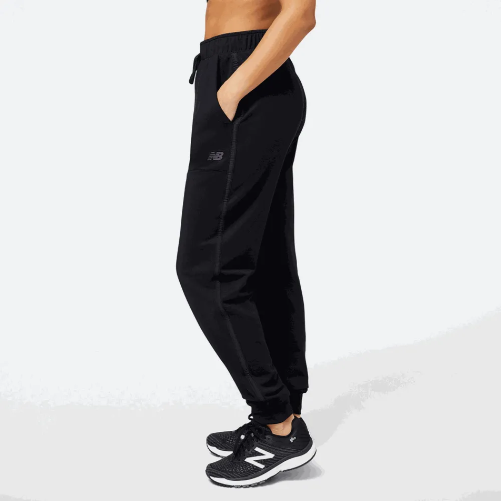 ODZIEZ BIEGOWA|BIEGANIE*New Balance ODZIEZ BIEGOWA|BIEGANIE Spodnie damskie WP23287BK – czarne