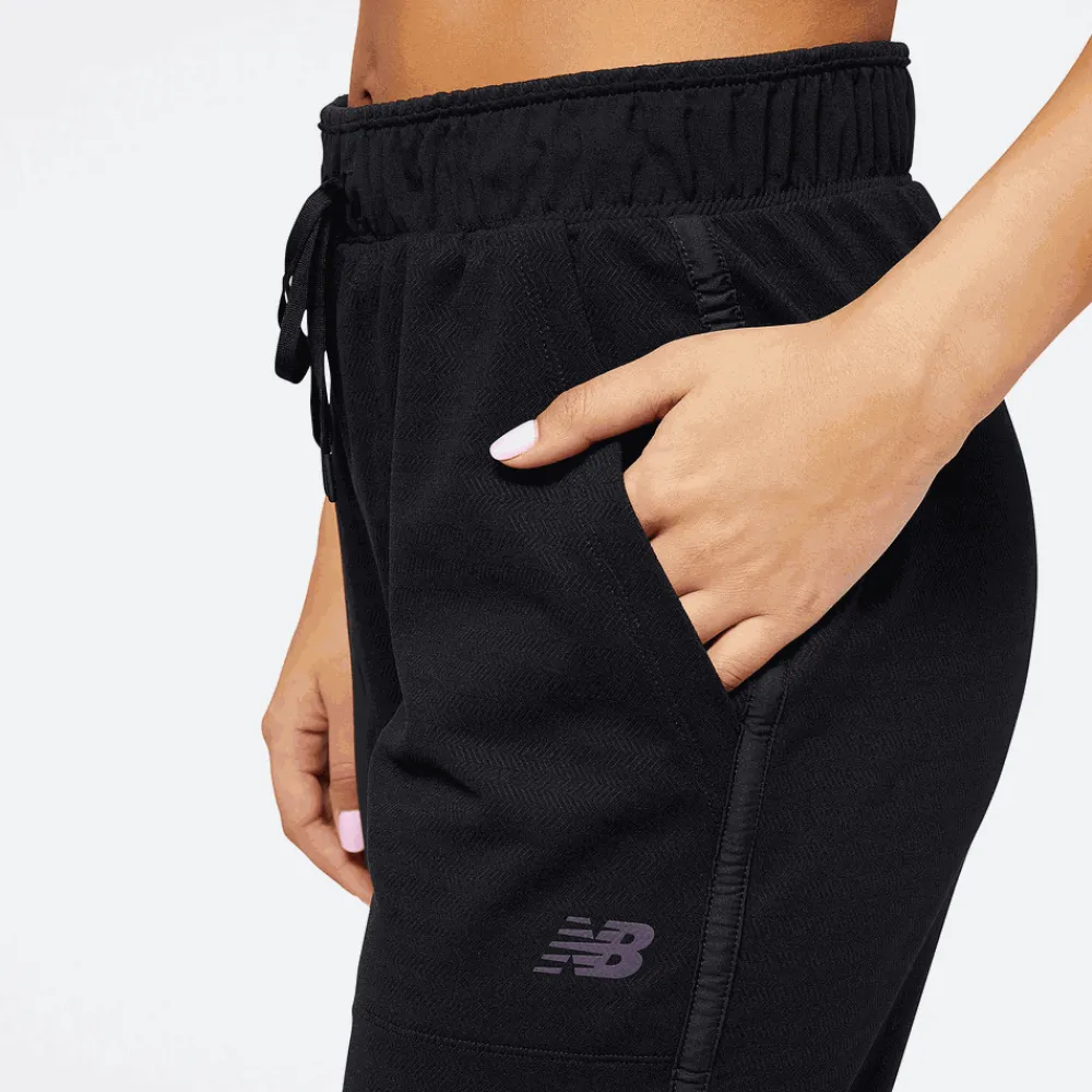 ODZIEZ BIEGOWA|BIEGANIE*New Balance ODZIEZ BIEGOWA|BIEGANIE Spodnie damskie WP23287BK – czarne