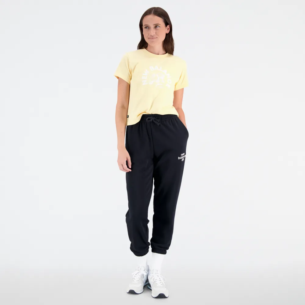 New Balance Spodnie damskie WP31508BK – czarne