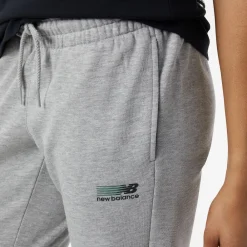 ODZIEZ BIEGOWA*New Balance ODZIEZ BIEGOWA Spodnie damskie WP23811AG – szare