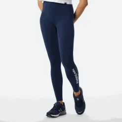 ODZIEZ BIEGOWA*New Balance ODZIEZ BIEGOWA Spodnie damskie WP23800NGO – granatowe