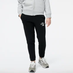 New Balance Spodnie dziecięce YP31515BK – czarne