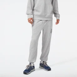 ODZIEZ BIEGOWA*New Balance ODZIEZ BIEGOWA Spodnie męskie MP31902AG – szare