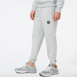 ODZIEZ BIEGOWA*New Balance ODZIEZ BIEGOWA Spodnie męskie MP23580AG – szare