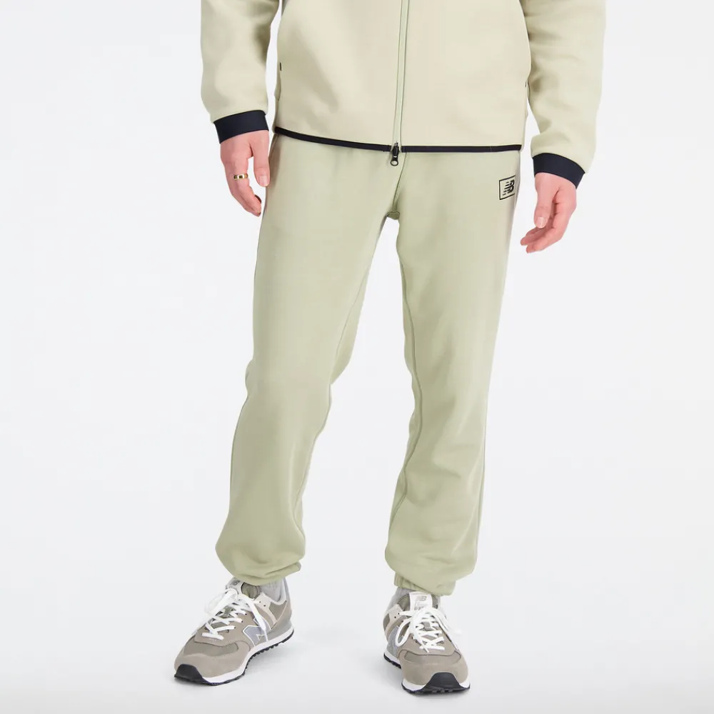 New Balance Spodnie męskie MP33509FUG – zielone