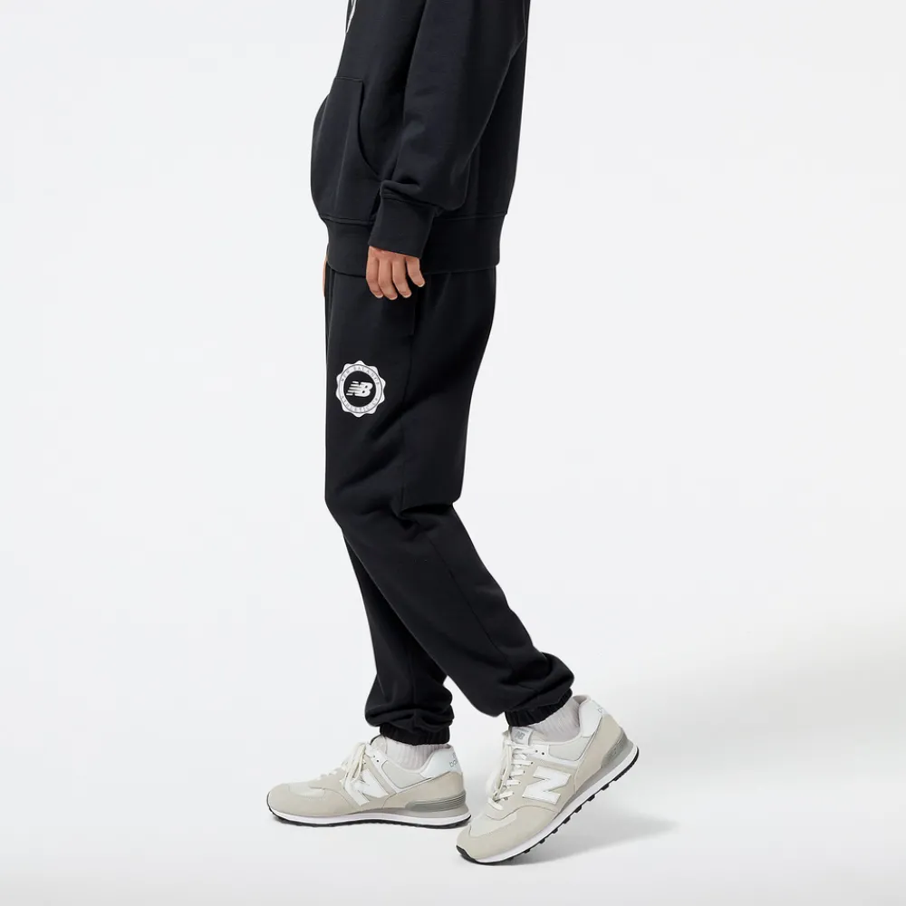 ODZIEZ BIEGOWA*New Balance ODZIEZ BIEGOWA Spodnie męskie MP31902BK – czarne