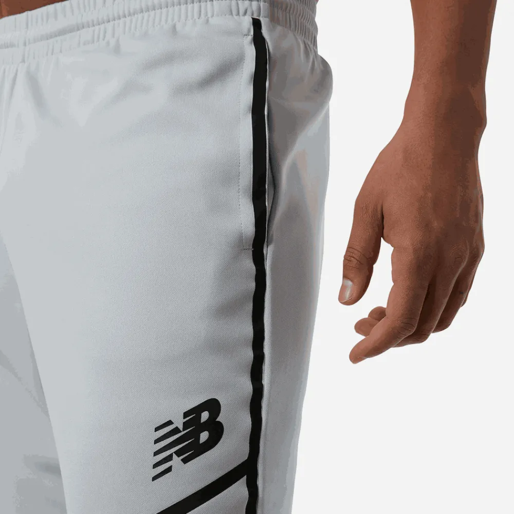 ODZIEZ BIEGOWA|BIEGANIE*New Balance ODZIEZ BIEGOWA|BIEGANIE Spodnie męskie MP23091LAN – szare