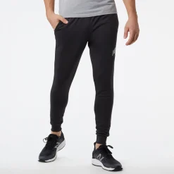 ODZIEZ BIEGOWA|BIEGANIE*New Balance ODZIEZ BIEGOWA|BIEGANIE Spodnie męskie MP23091PHM – czarne