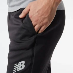 ODZIEZ BIEGOWA|BIEGANIE*New Balance ODZIEZ BIEGOWA|BIEGANIE Spodnie męskie MP23091PHM – czarne
