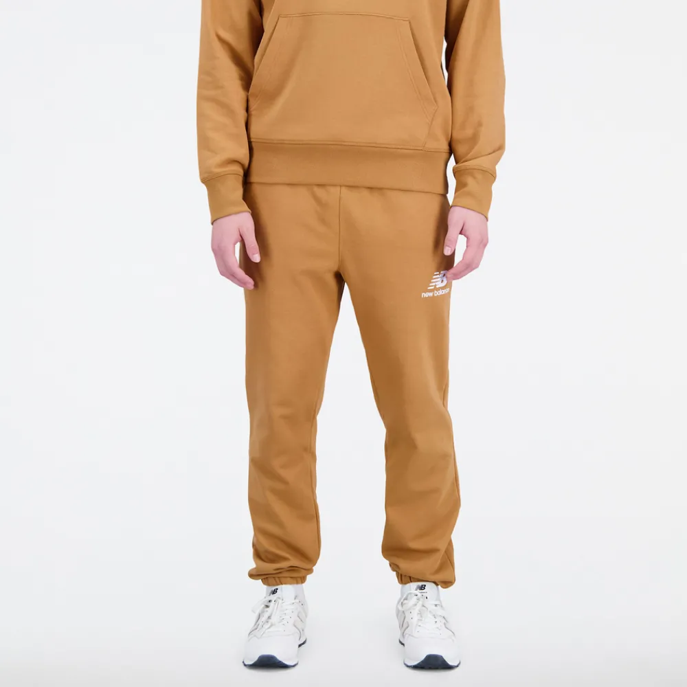 ODZIEZ BIEGOWA*New Balance ODZIEZ BIEGOWA Spodnie męskie MP31539TOB – brązowe