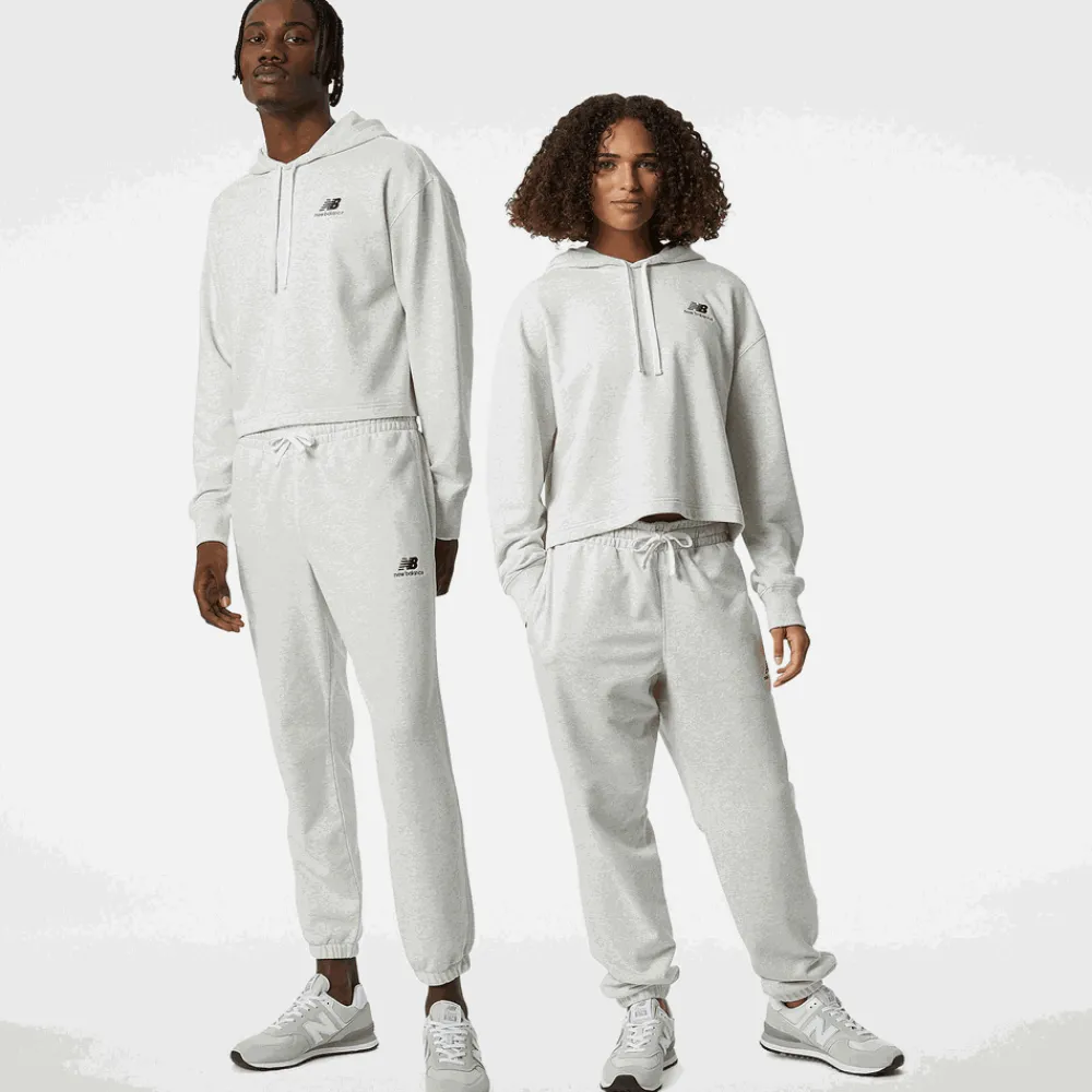 ODZIEZ BIEGOWA*New Balance ODZIEZ BIEGOWA Spodnie UP21500SAH – szare