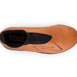 PIKANOENA*New Balance PIKANOENA Turfy dziecięce TEKELA V4 MAGIQUE JNR FG SJT3TCB4 – pomarańczowe